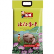 PLUS会员：国娃 油粘香米 5kg