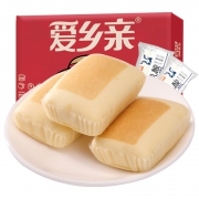 爱乡亲 乳酸风味鲜蒸蛋糕 约11枚*2件