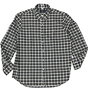 L码、100%纯棉，POLO Ralph Lauren 拉夫劳伦 男士经典格纹牛津衬衫