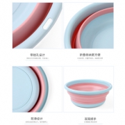 彩扣 迷你折叠盆 20cm 5.2元包邮（需用券）