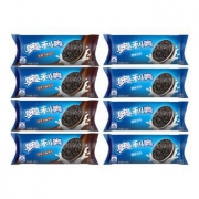 京东PLUS会员：Oreo 奥利奥 夹心饼干 原味+巧克力味 58g 8连包 *8件 151.2元包邮（下单立减）