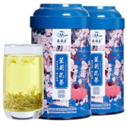 春满壶飘雪 茉莉花茶浓香型新茶  125克/罐装*2