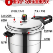 爱仕达 铝合金 六保险高压锅 20cm/5L 明火适用