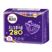 运费券收割机：高洁丝Kotex 夜用卫生巾 280mm16片 + 纯棉极薄护垫190mm 10片