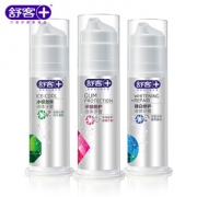 Saky 舒克 亮白牙膏 120g *6件 30元包邮（需用券，合5元/件）
