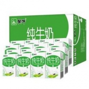 蒙牛 纯牛奶 PURE MILK 250ml*16 礼盒装 *3件