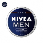 NIVEA 妮维雅 男士水润肤霜 50g*2+DEEP洁面 50g*2