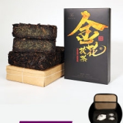 道然 湖南安化黑茶 金花茯砖茶 2斤