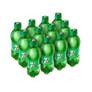 七喜可乐 7up 柠檬味 汽水 碳酸饮料 330ml*12瓶 百事可乐出品 *2件