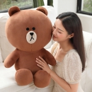 Line Friends布朗熊毛绒公仔 18cm