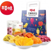 百草味 蜜饯水果干大礼包 598g
