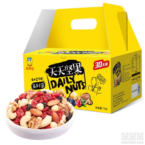 来伊份每日坚果礼盒装
