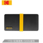 柯达（Kodak）1TB Type-c USB3.1移动固态硬盘（PSSD）X200系列