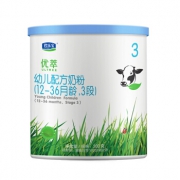 JUNLEBAO 君乐宝 有机优萃幼儿配方奶粉 3段 200g 听装 17.9元