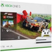 微软（Microsoft） Xbox One S 1TB 家庭娱乐游戏机（Forza地平线4+乐高同捆版）