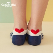 CARAMELLA船袜子女短中筒浅口可爱日系棉春秋ins潮网红款卡通袜子 *5件