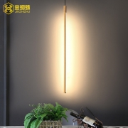 金蜘蛛 航空铝材轻奢极简线条灯 竖款 60cm 暖光 75元包邮
