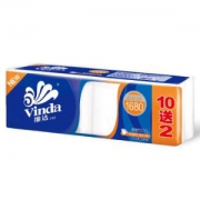 Vinda 维达 超韧系列 无芯卷纸 3层*140g*12卷*6件