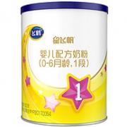 0-6个月婴儿：飞鹤 星飞帆 婴儿配方奶粉 1段 300克