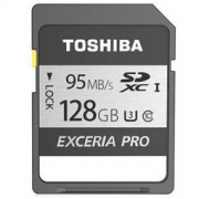 TOSHIBA 东芝 EXCERIA PRO SDXC UHS-I U3 SD存储卡 128GB