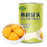 南叶 砀山糖水黄桃罐头 425g*4罐