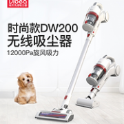 1.2万帕吸力 4级过滤 拐角清洁：地贝 手持无线吸尘器