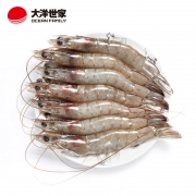 限地区、京东PLUS会员： 大洋世家 原装进口厄瓜多尔白虾 大号 2kg 80-100只 *3件