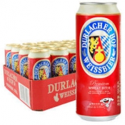 德拉克(Durlacher)小麦白啤酒限量版 500ml*24听整箱装 *2件