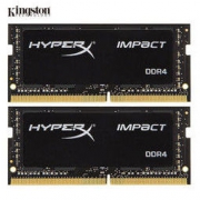 金士顿(Kingston) DDR4 2666 16GB(8G×2)套装 笔记本内存条 骇客神条 Impact系列