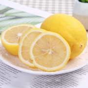 新鲜安岳黄柠檬5斤 当季水果整箱精选一级皮薄香水柠檬5 6.8元（需用券）