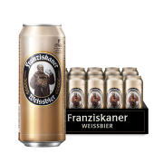 Franziskaner 范佳乐教士啤酒 500ml*12听装 整箱 59元包邮（需用券）