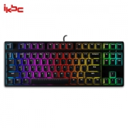 iKBC F-87 RGB 幻彩背光机械键盘（87键、Cherry茶轴、黑色）