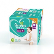 Pampers 帮宝适 超薄干爽绿帮拉拉裤 XL108片/箱 *3件