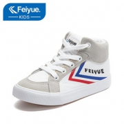 feiyue 飞跃 儿童中帮休闲帆布鞋 *3件