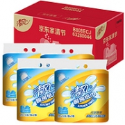 清风 厨房卷纸 75张 8卷x4件