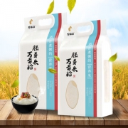 万亩稻 胚芽米 东北大米  5斤真空包装 4.9高分