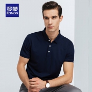 出口量国内第一 罗蒙 男士商务休闲Polo衫