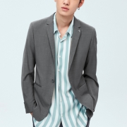 PEACEBIRD MEN 太平鸟 BWBB93101 男装羊毛混纺西服 249.3元（需用券）