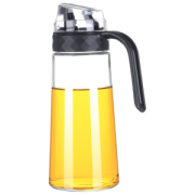 爱乐优 自动开盖防漏玻璃油壶 630ml