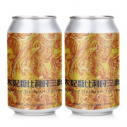 梦想酿造 太妃糖 比利时三料啤酒 330ml*2罐 19.9元包邮