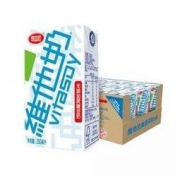 维他奶 无糖豆奶 无添加蔗糖豆奶植物蛋白质饮品250ml*24盒 网红推荐 营养无糖早餐奶 饮料整箱装 *3件