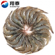 PLUS会员：翔泰 活冻海南白虾 300g 20-25只/盒 *3件 赠 免浆黑鱼片300g（或烤鱼）*3件