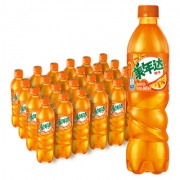 Mirinda 美年达 橙味碳酸汽水饮料 500ml*24瓶