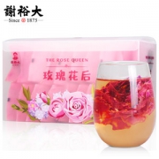 中华老字号  谢裕大 一朵一杯特级玫瑰花后花茶 20朵