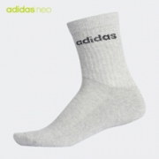 1日0点：阿迪达斯 adidas neo BS CREW 1PP 男女运动袜子 DN4440