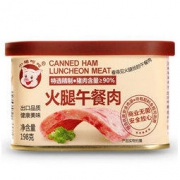 小猪呵呵 火腿午餐肉罐头 198g