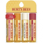Burt's Bees 小蜜蜂蜜蜡节日礼品套 4只装唇膏礼品盒 各种口味 4份