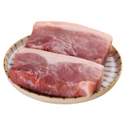 云依禾农庄 黑猪肉 后腿肉 1000g/份 *2件 164.8元包邮（双重优惠）