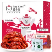 盒马鲜生供应商 红小厨 麻辣小龙虾 净虾2斤