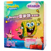 Beakid 海绵宝宝雪米饼 60g 草莓味 *7件 +凑单品 99.8元包邮（合14.26元/件）